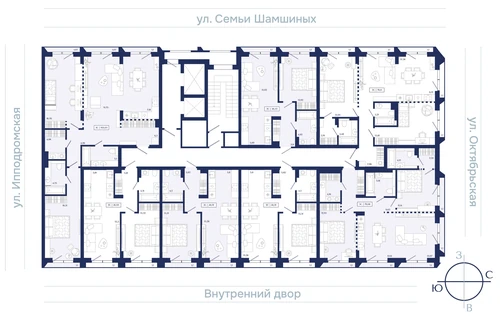1-к 47 м² — изображение 2