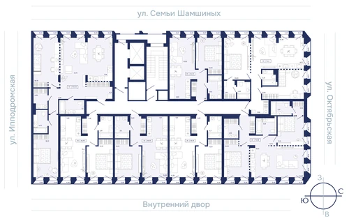 1-к 46,6 м² — изображение 2