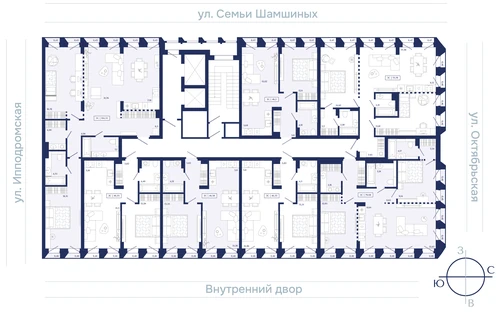 5-к 151,3 м² — изображение 2
