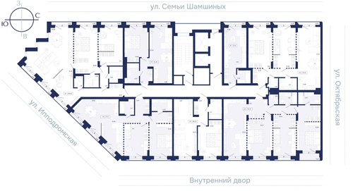 Планировка — 2-комнатная
